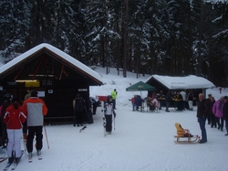 Hütten am Skilift Beerfelden